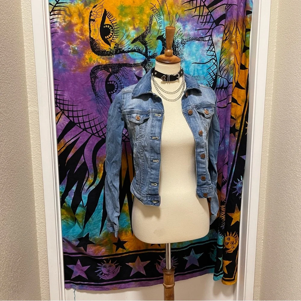 π Lovely denim casual jacket - Picture 3 of 11